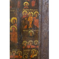Ikona 12 wielkich świąt Kościoła prawosławnego. Dodekaorton